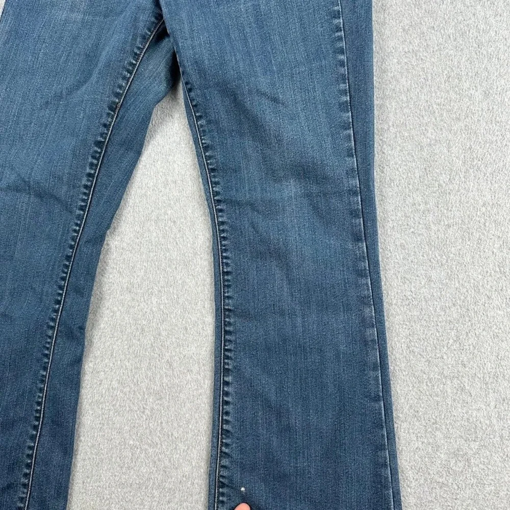 Calvin Klein Jeans Womens Bootcut Denim Pants Blue Wash Size 30 10 Western Rodeo